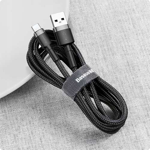 kabel USB-A - USB-C 50 cm 0,5m Baseus Szybkie ładowanie 3A typ C QC